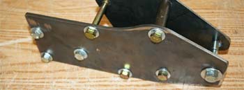XJ Cherokee Steering Box Spacer Kit (4 hole YJ style)