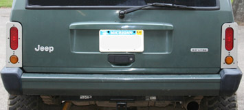 Cherokee HD Tail Light Housings (97 up)