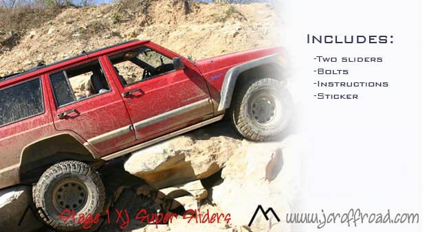 Cherokee Stage 1 Rock Sliders (long arm compatable)
