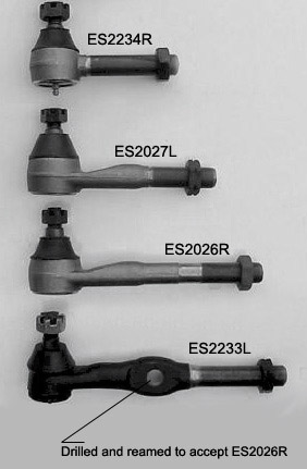 Tie rod end kit