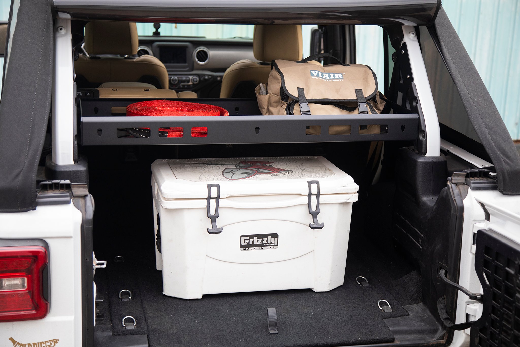 JcrOffroad: Wrangler Interior Cargo Basket | Jeep Wrangler JK & JL (07+)
