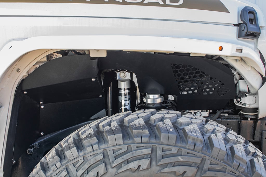 JcrOffroad JL/JT Inner Fender Kit Front 2018+ Jeep Wrangler and