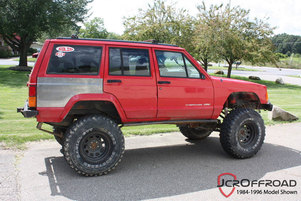 Jeep cherokee rear quarter panel guards #4