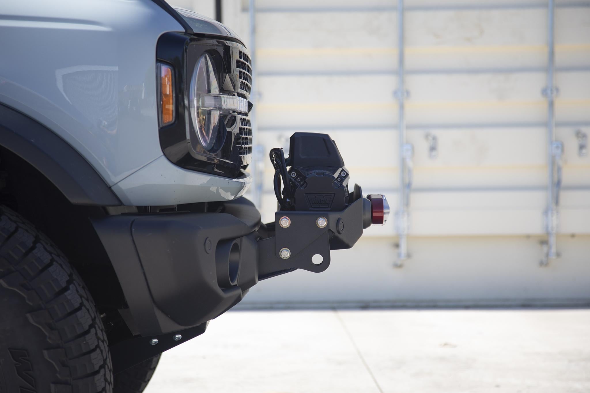 Bronco Winch Plate | 6th Gen (2021+) MOD Steel / Capable Bumper