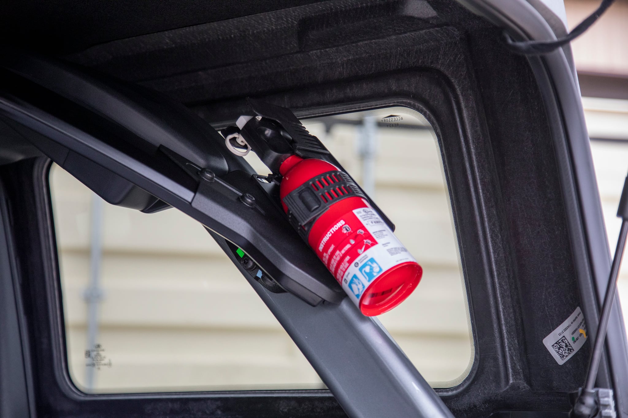 Bronco Roll Bar Fire Extinguisher Mount | 6th Gen (21+)
