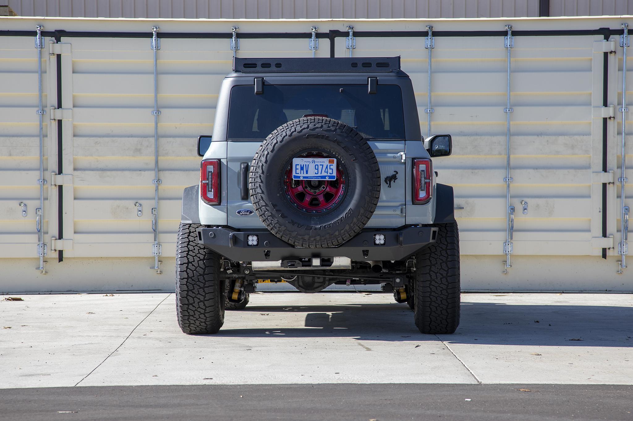 Bronco Rear Crusader Bumper | 6th Gen (21+)