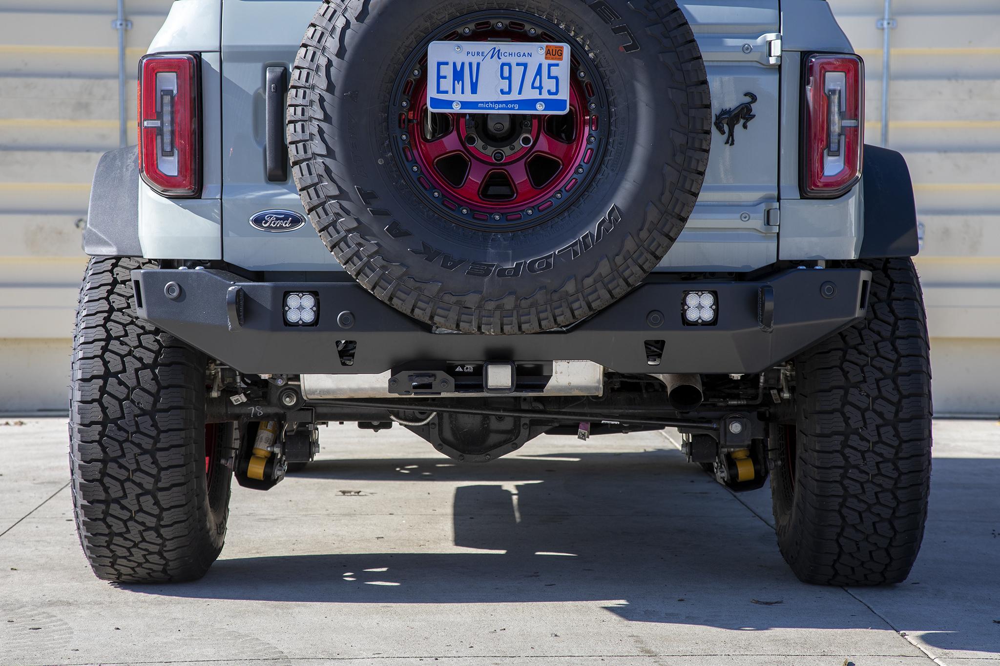 Bronco Rear Crusader Bumper | 6th Gen (21+)