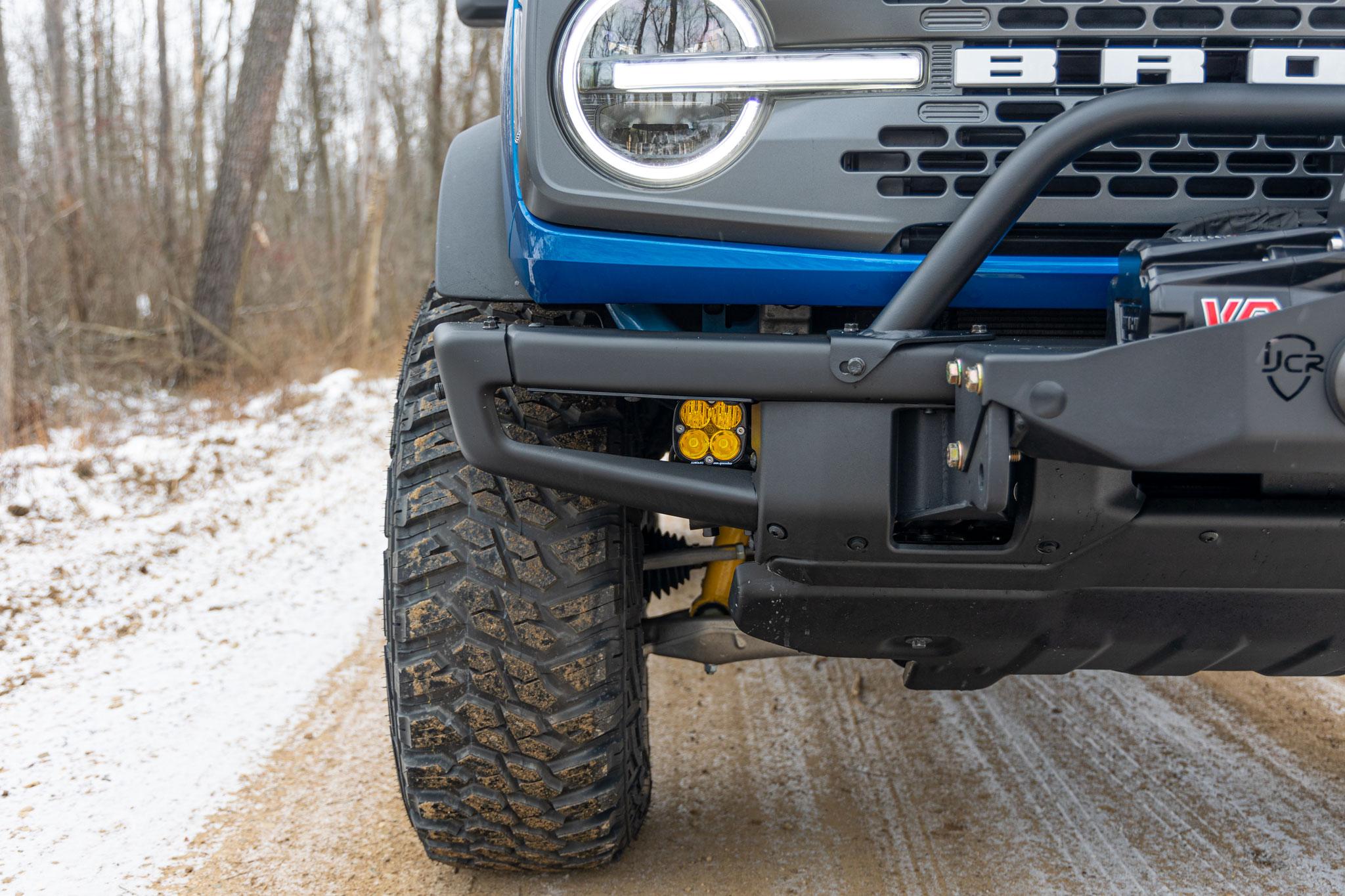 Bronco Fog Light Brackets | 6th Gen (2021+) MOD Steel Bumper