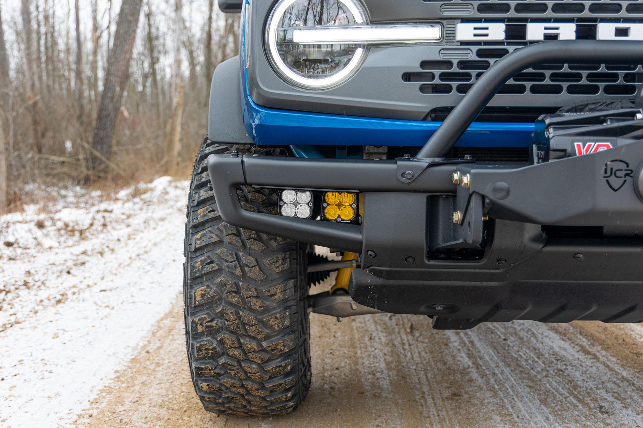 Bronco Fog Light Brackets | 6th Gen (2021+) MOD Steel Bumper