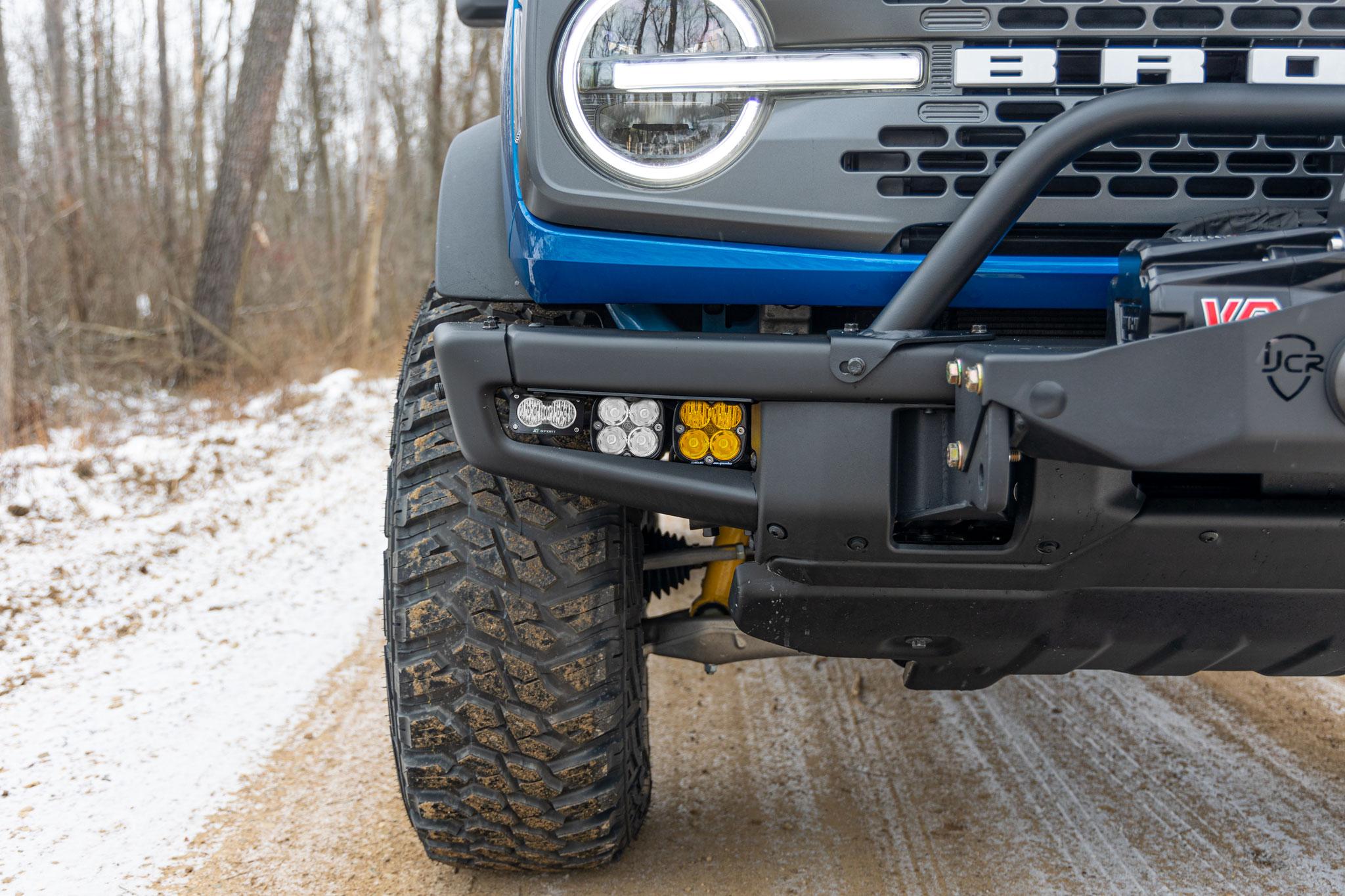 Bronco Fog Light Brackets | 6th Gen (2021+) MOD Steel Bumper