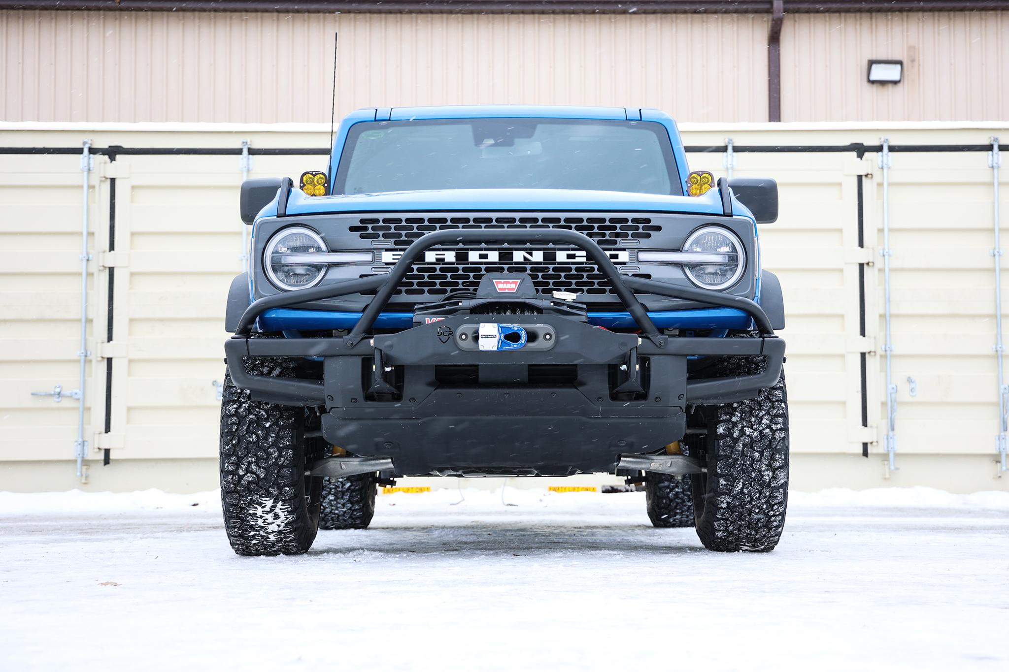 Bronco Winch Plate | 6th Gen (2021+) MOD Steel / Capable Bumper