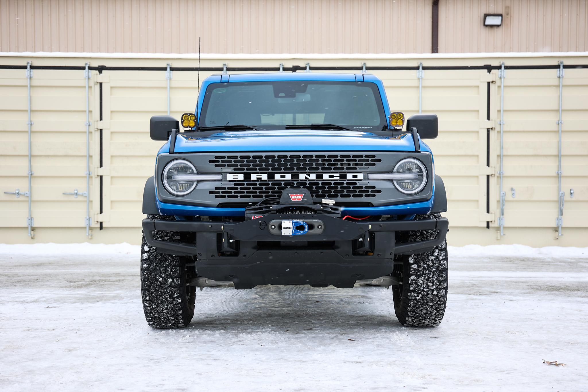 Bronco Winch Plate | 6th Gen (2021+) MOD Steel / Capable Bumper