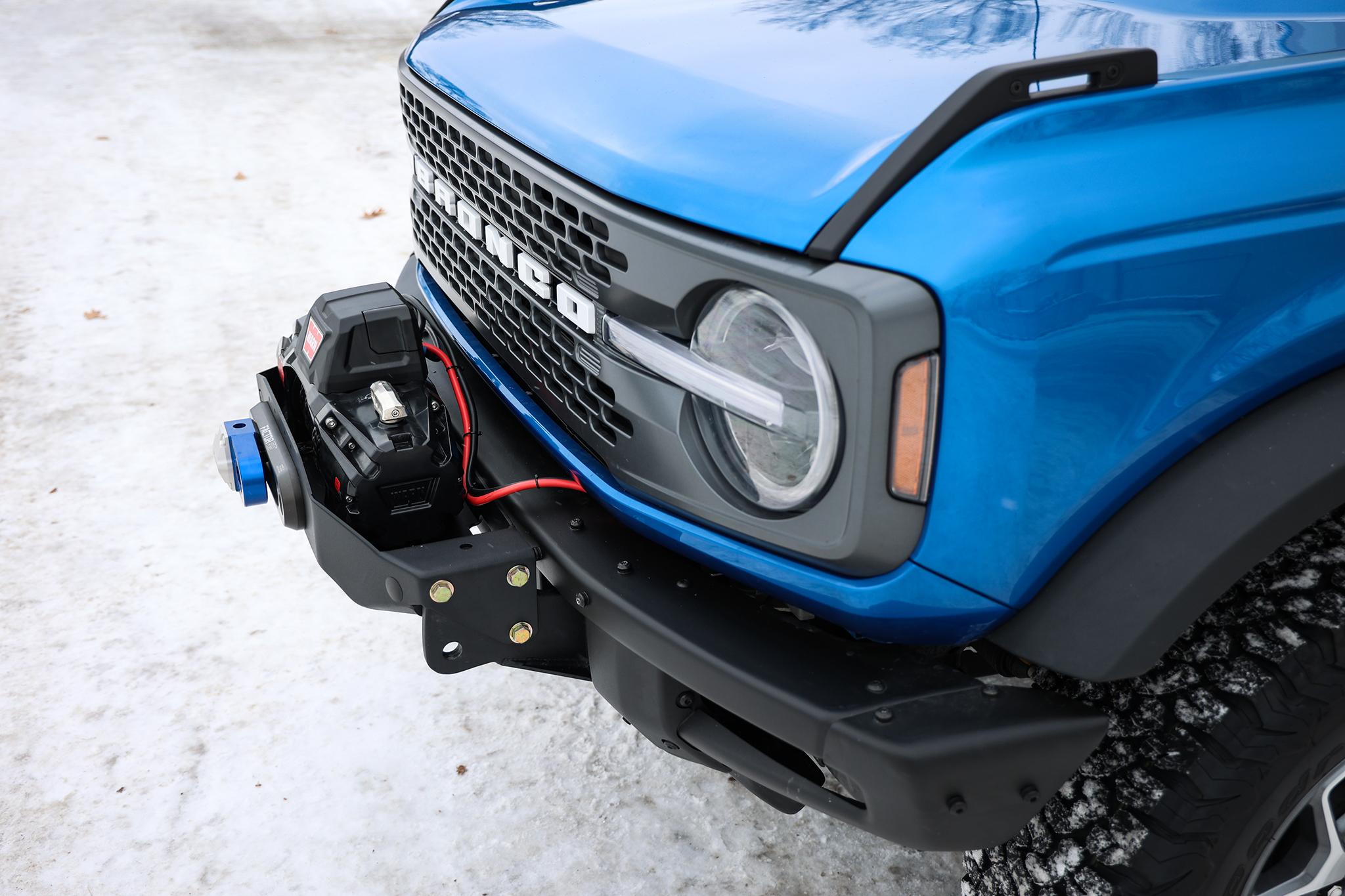 Bronco Winch Plate | 6th Gen (2021+) MOD Steel / Capable Bumper