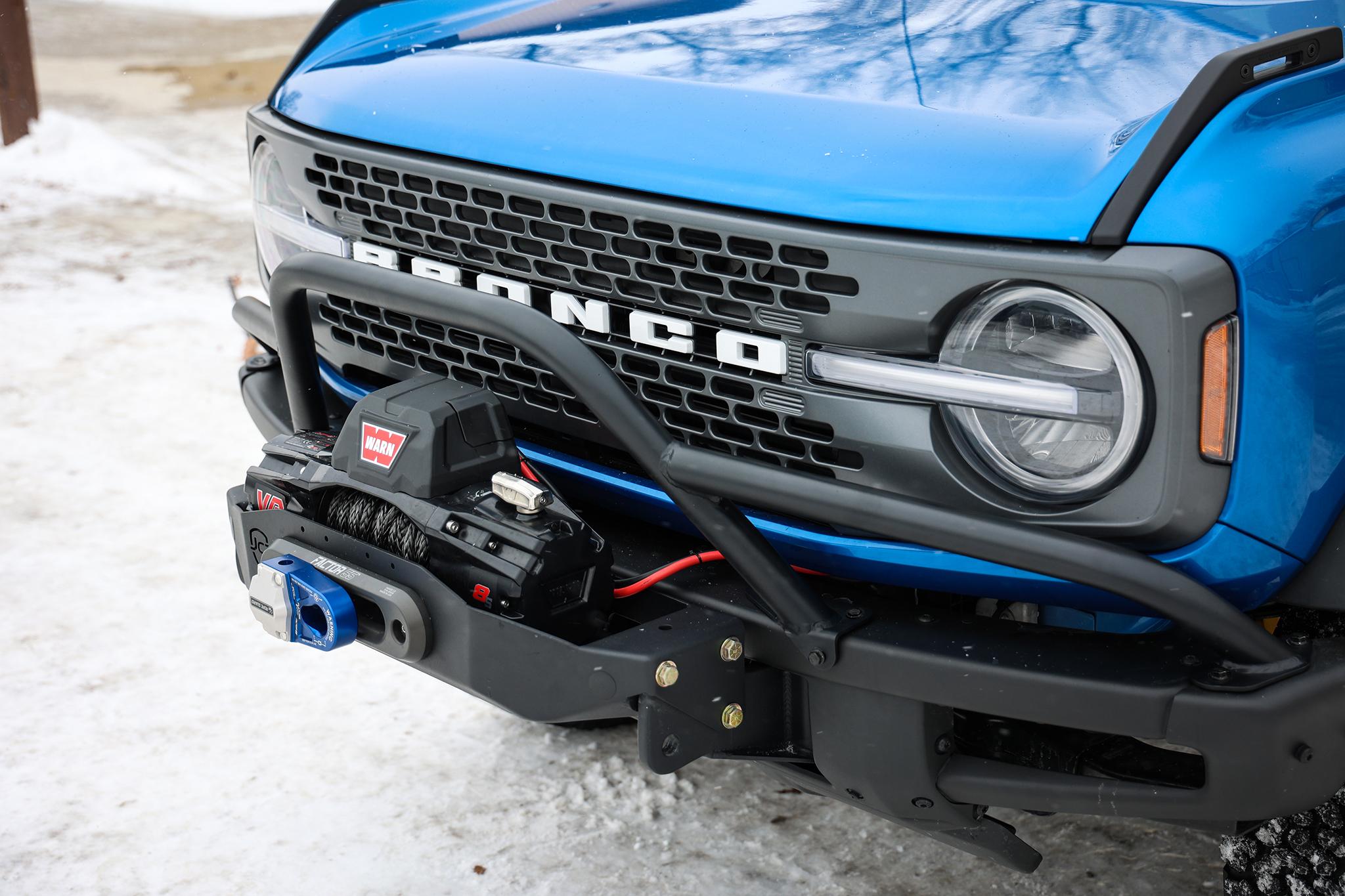 Bronco Winch Plate | 6th Gen (2021+) MOD Steel / Capable Bumper