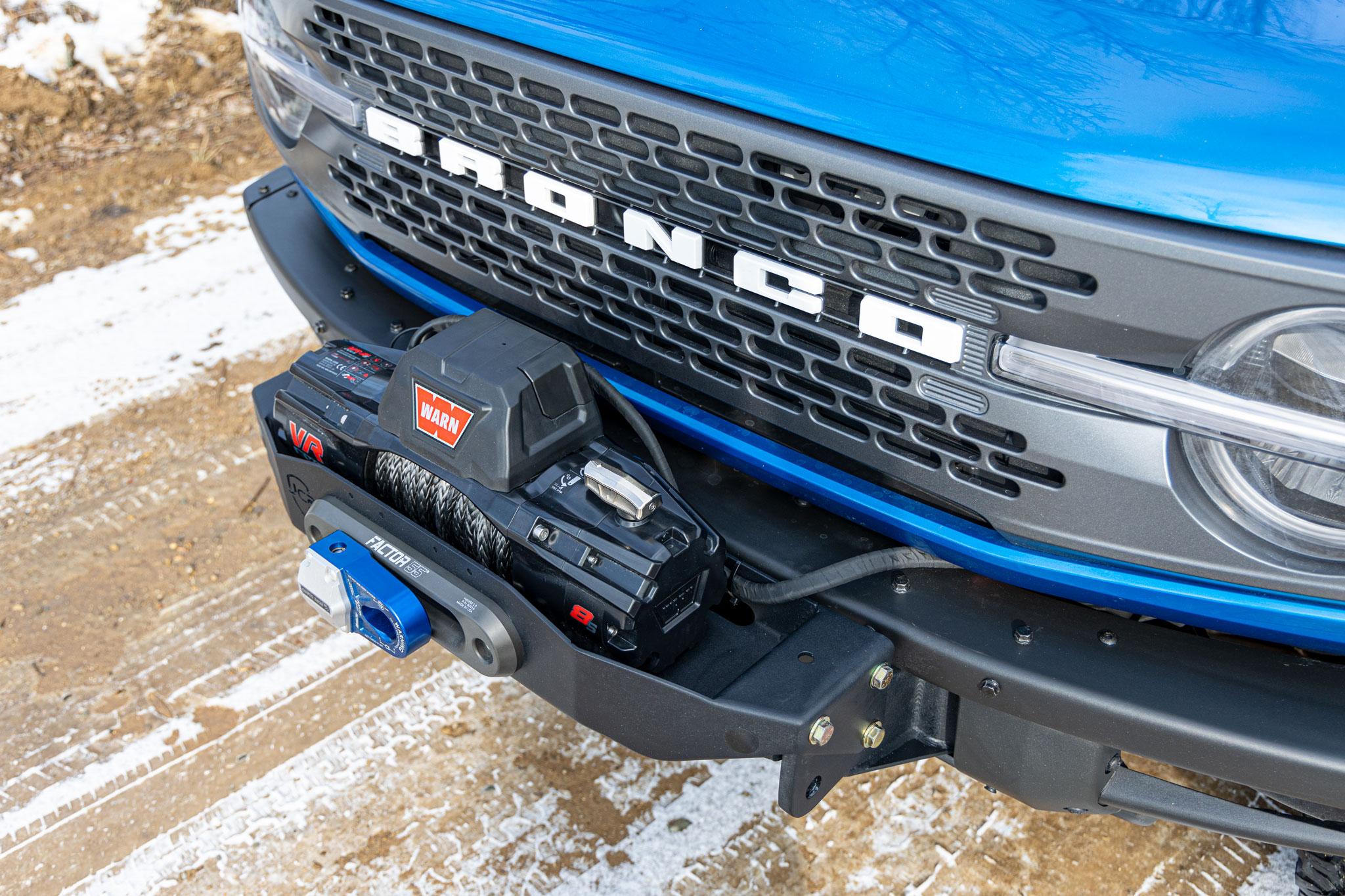 Bronco Winch Plate | 6th Gen (2021+) MOD Steel / Capable Bumper