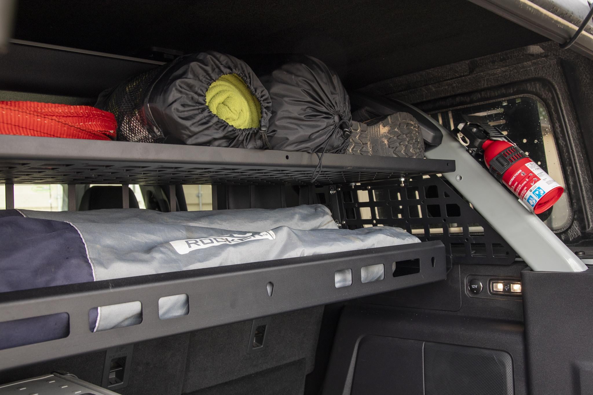 Bronco Roll Bar Fire Extinguisher Mount | 6th Gen (21+)