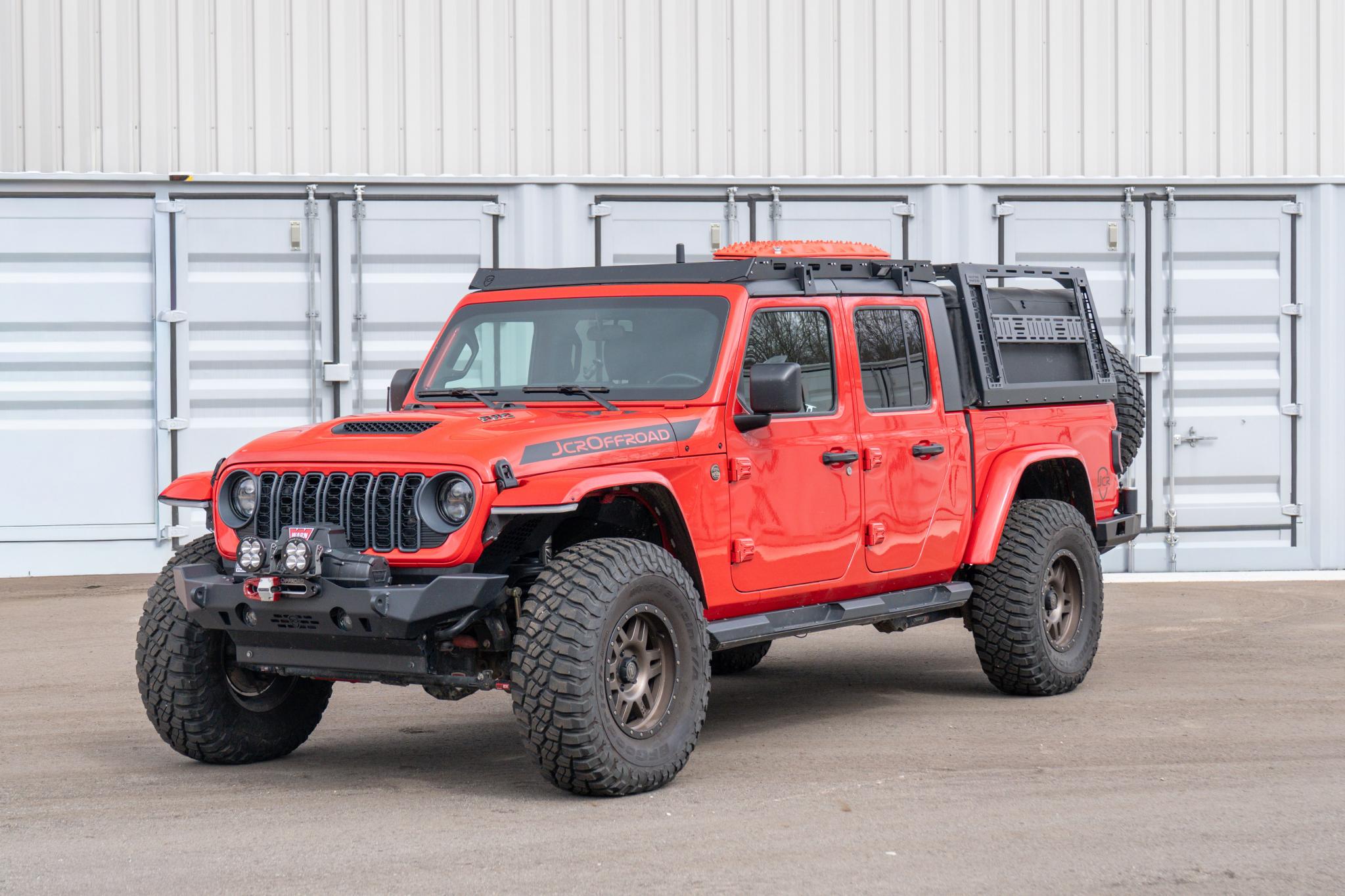 JT Heavy Duty Bed Rack | Jeep Gladiator (2020+)