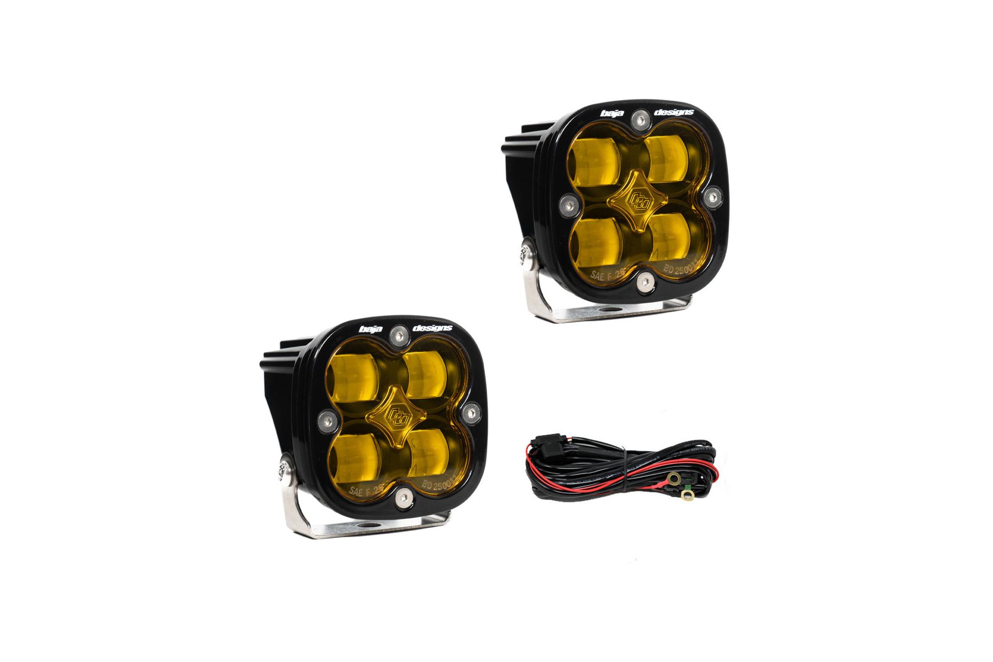 Baja Designs Squadron SAE Sport LED Lights (Pair)