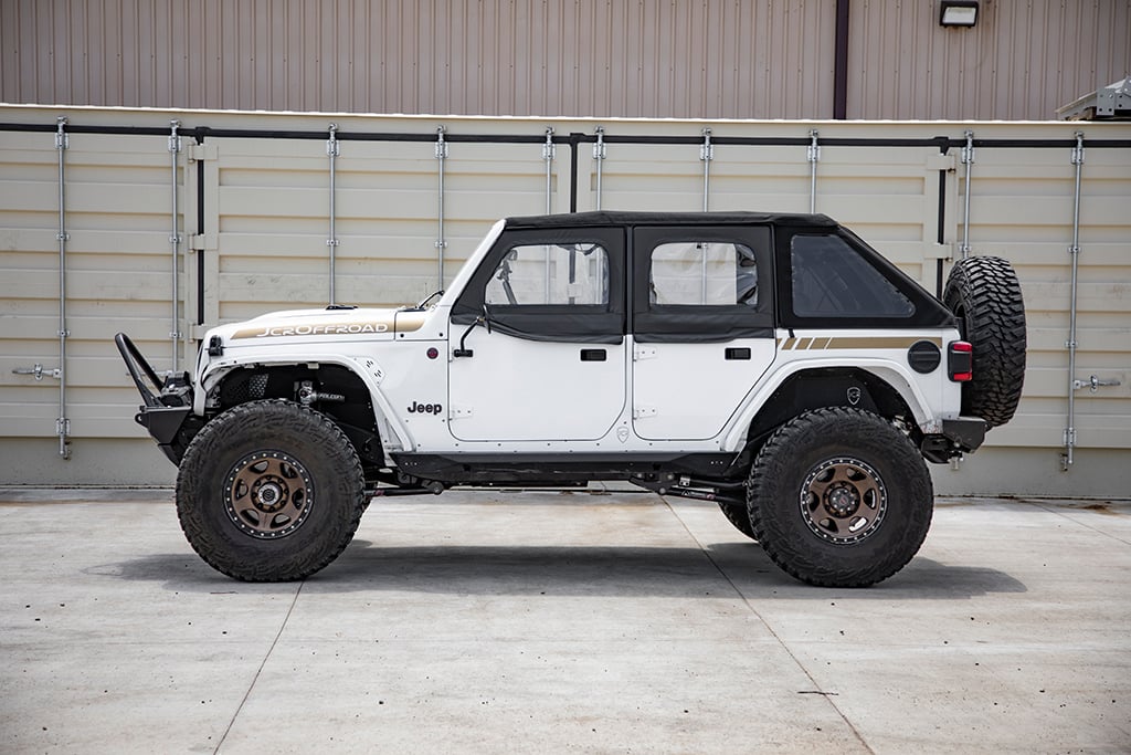 Aluminum Half Doors | Front | Crusader Trail Doors | Jeep Wrangler JL (2018+) & Gladiator JT (2020+)