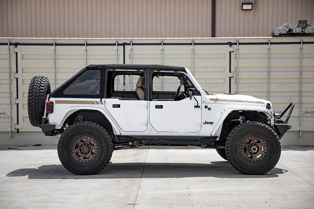 Aluminum Half Doors | Front | Crusader Trail Doors | Jeep Wrangler JL (2018+) & Gladiator JT (2020+)