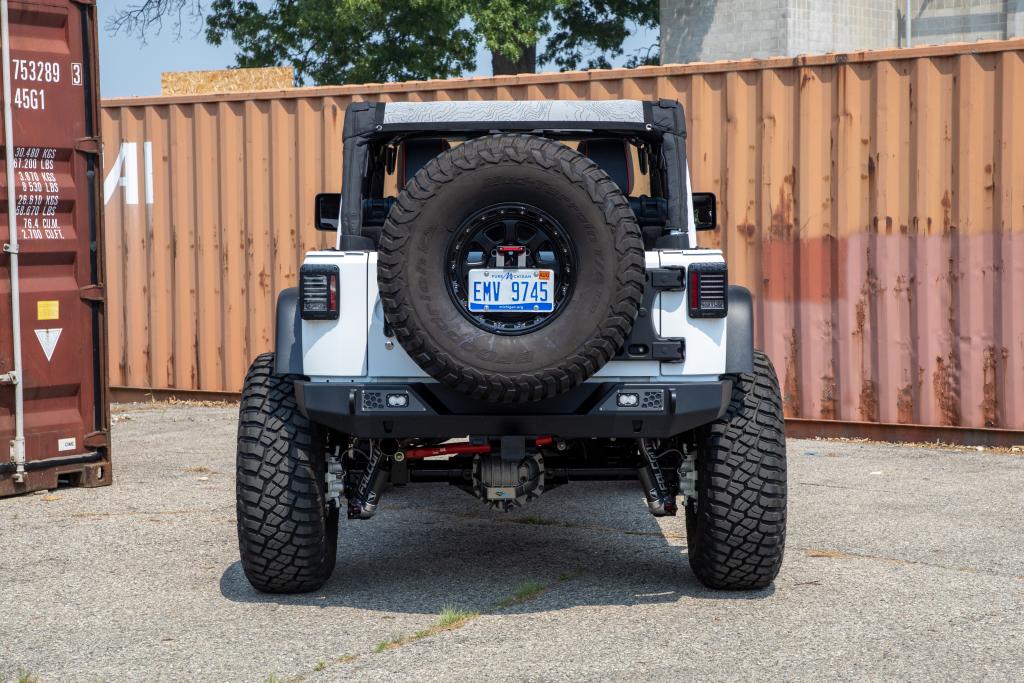 JK Rear Bumper | Crusader Mid-Width | Jeep Wrangler (07-18)