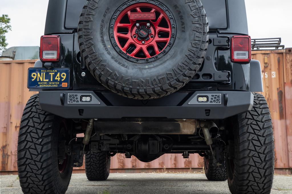 JK Rear Bumper | Crusader Mid-Width | Jeep Wrangler (07-18)