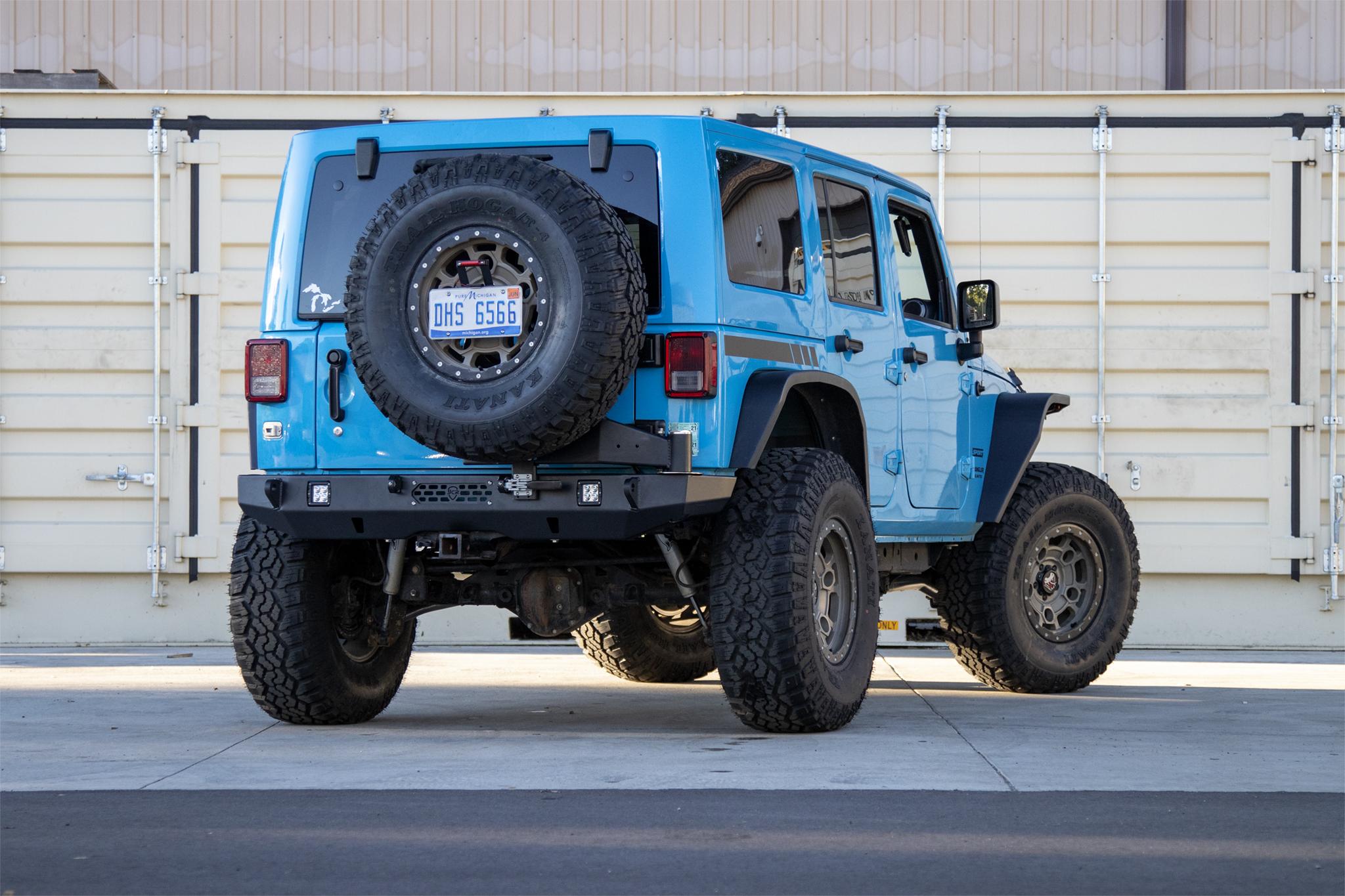 JK Rear Bumper | Vanguard | Wrangler (07-18)