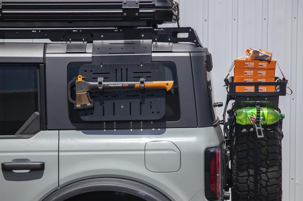 JcrOffroad: Roof Rack Side Accessory Panel