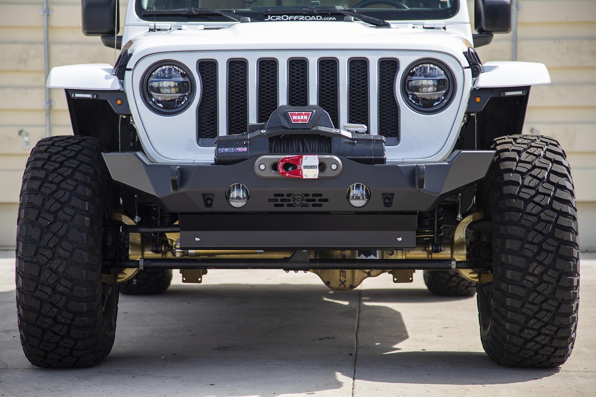 JK, JL/JT Front Bumper | Crusader | Jeep Wrangler & Gladiator (07+)