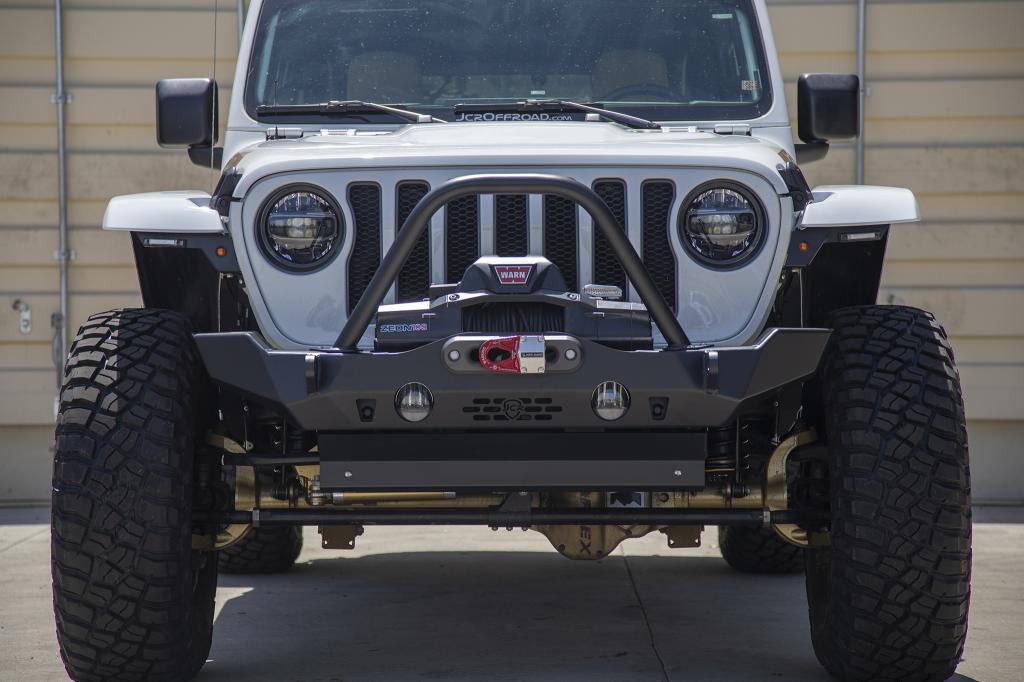 JcrOffroad: JK, JL/JT Front Bumper | Crusader | Jeep Wrangler & Gladiator  (07+)