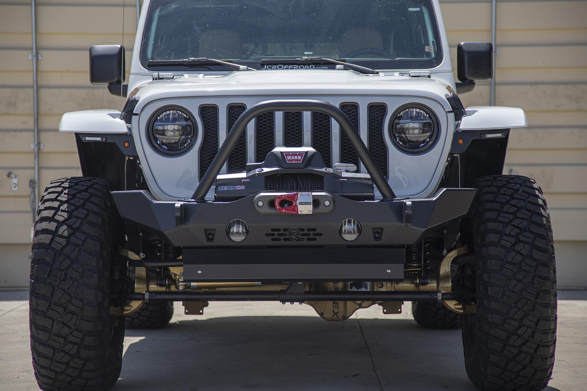 JK, JL/JT Front Bumper | Crusader | Jeep Wrangler & Gladiator (07+)