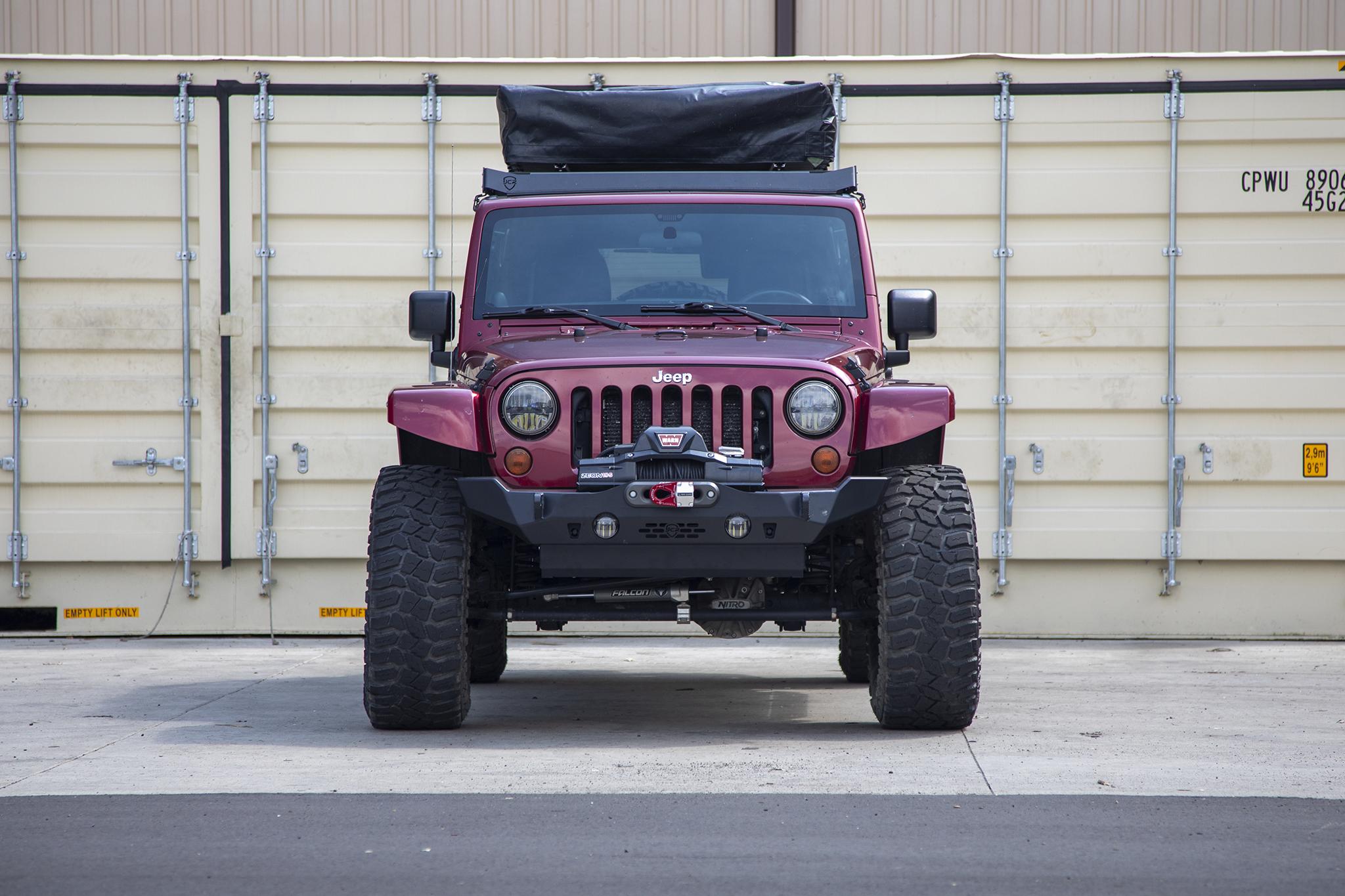 JK, JL/JT Front Bumper | Crusader | Jeep Wrangler & Gladiator (07+)