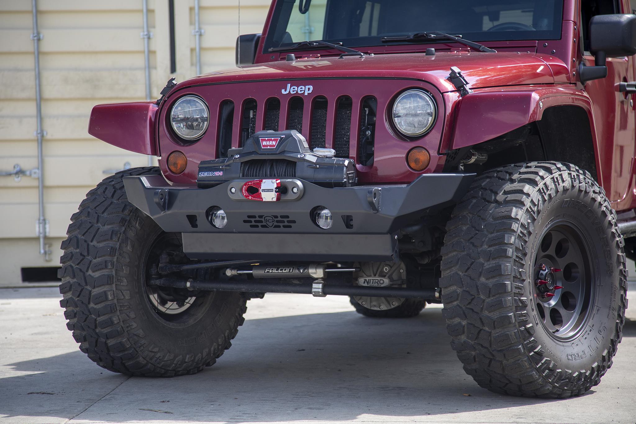 JK, JL/JT Front Bumper | Crusader | Jeep Wrangler & Gladiator (07+)