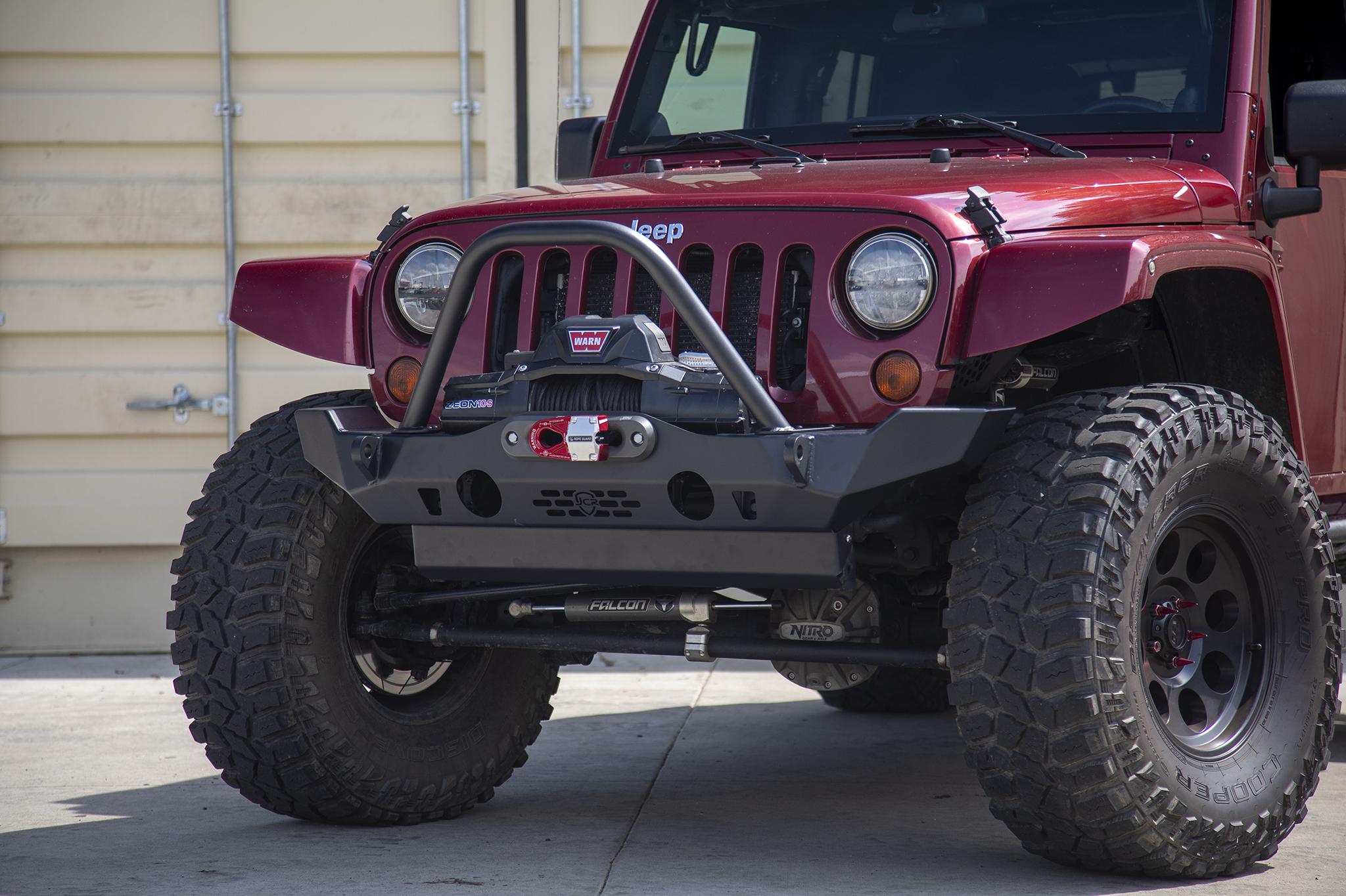 JK, JL/JT Front Bumper | Crusader | Jeep Wrangler & Gladiator (07+)