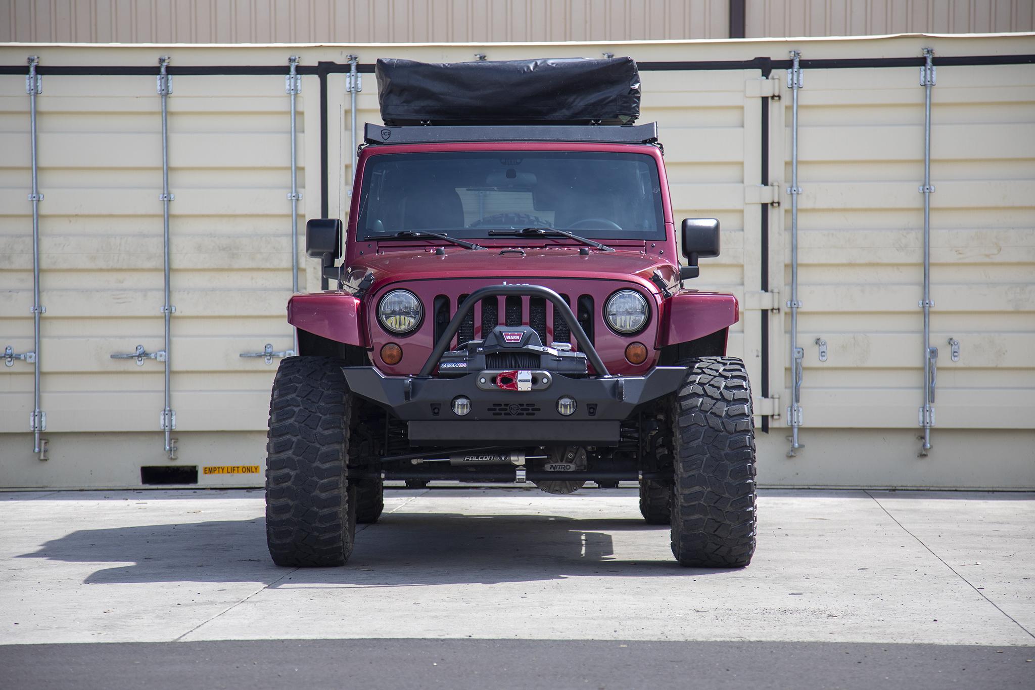 JK, JL/JT Front Bumper | Crusader | Jeep Wrangler & Gladiator (07+)