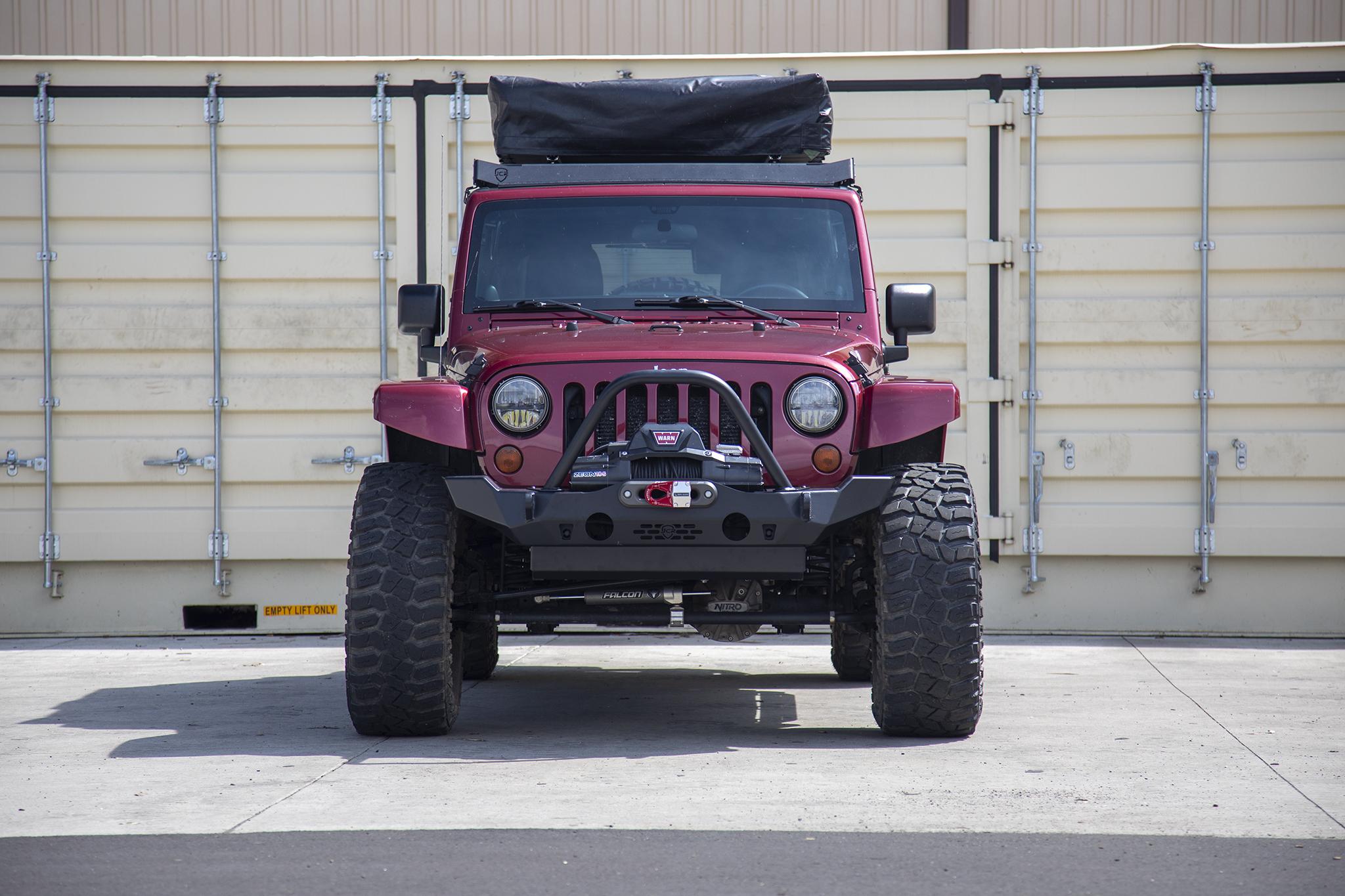 JK, JL/JT Front Bumper | Crusader | Jeep Wrangler & Gladiator (07+)