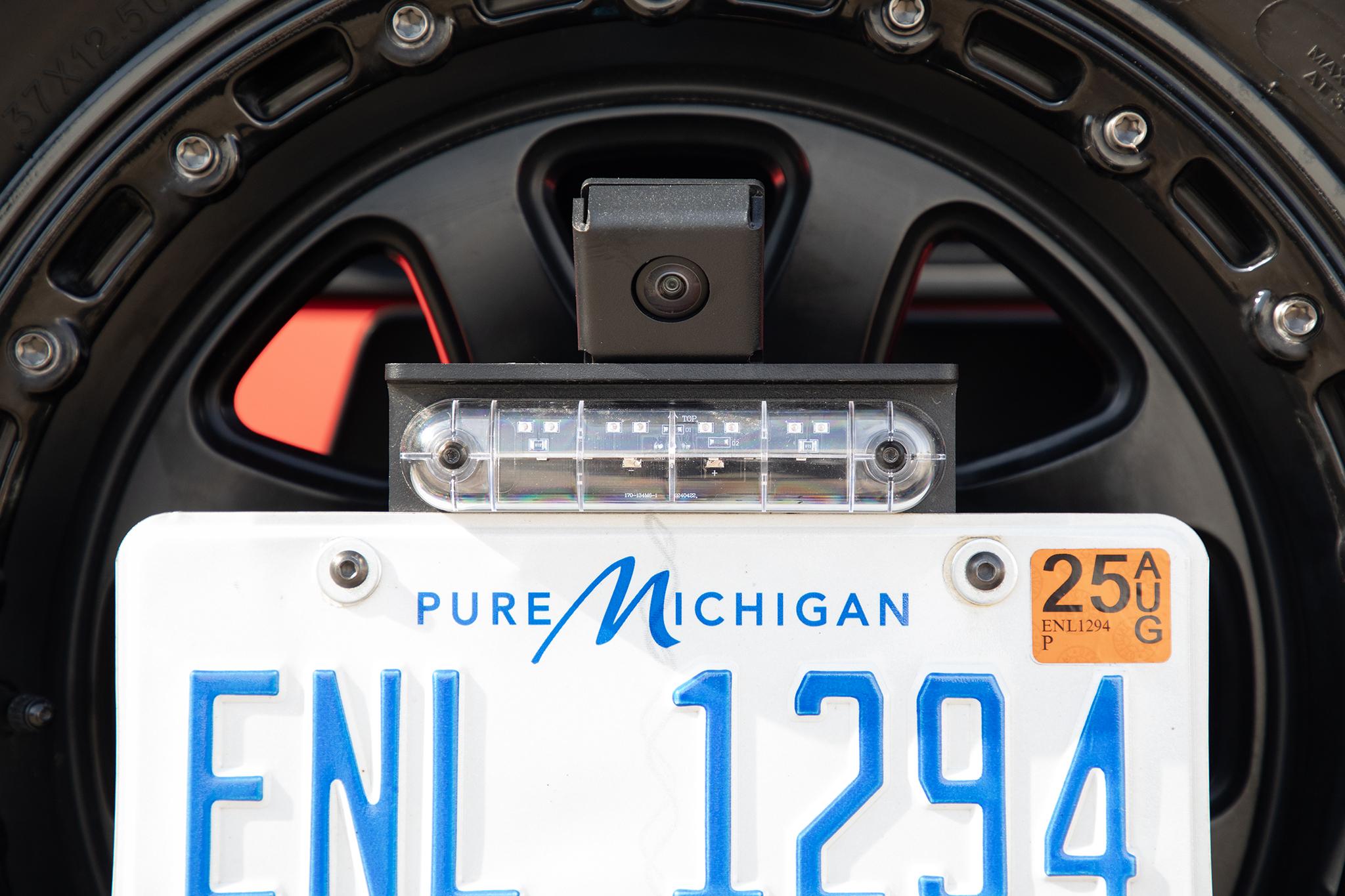 License Plate & Camera Relocation Kit