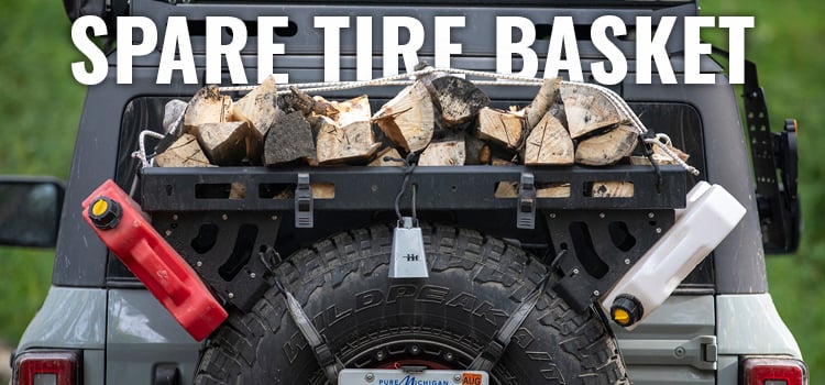 Universal Spare Tire Basket