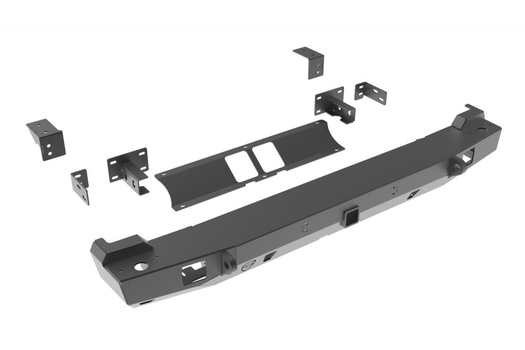 Jeep XJ Rear Bumper | Vanguard Tire Carrier Ready - Jeep Cherokee (84-01)