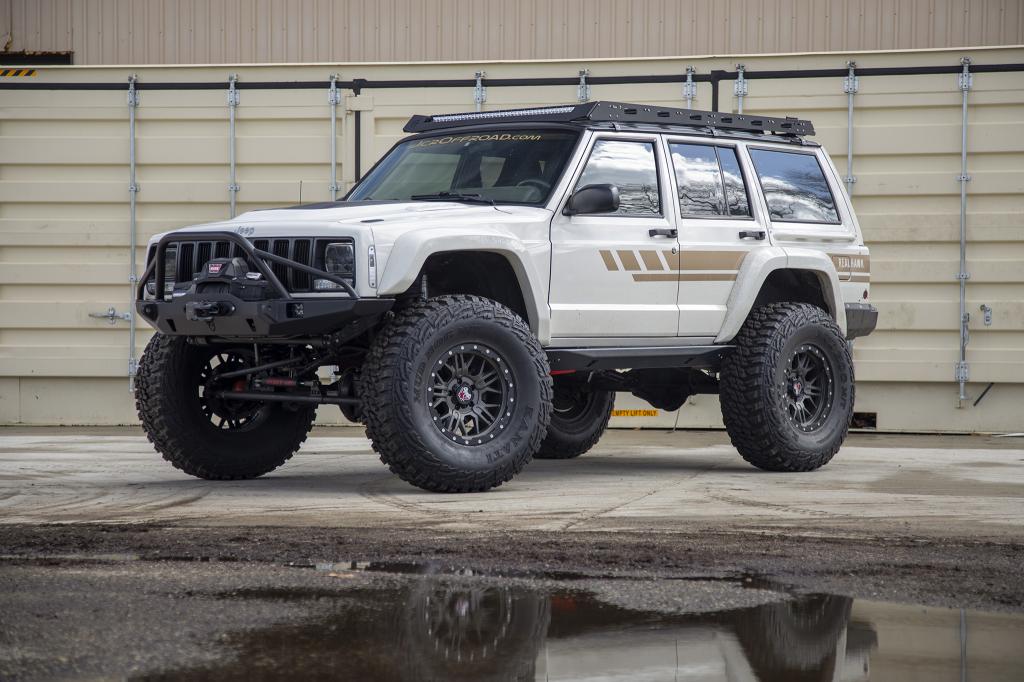 JcrOffroad XJ Rock Sliders Crusader Jeep Cherokee XJ (8401)