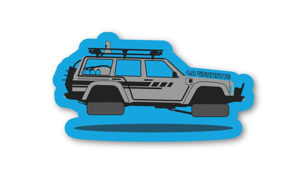 4.0 Gigawatts | JCR's Dumb Sticker of the Month January