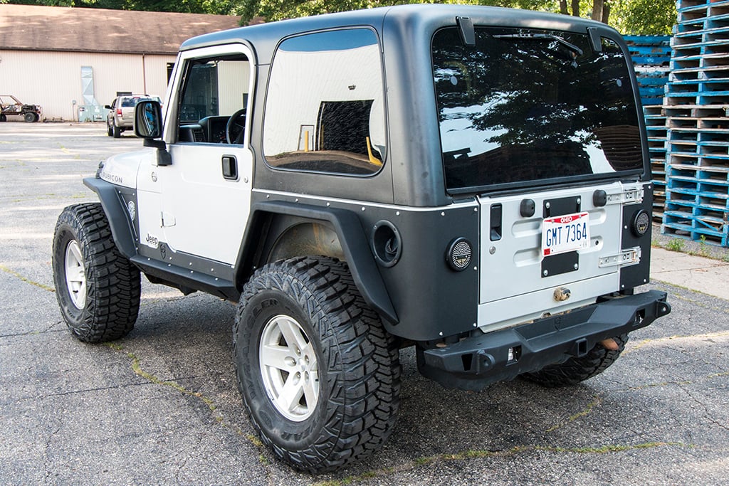 TJ Corner Armor | Jeep Wrangler TJ, LJ (97-06)