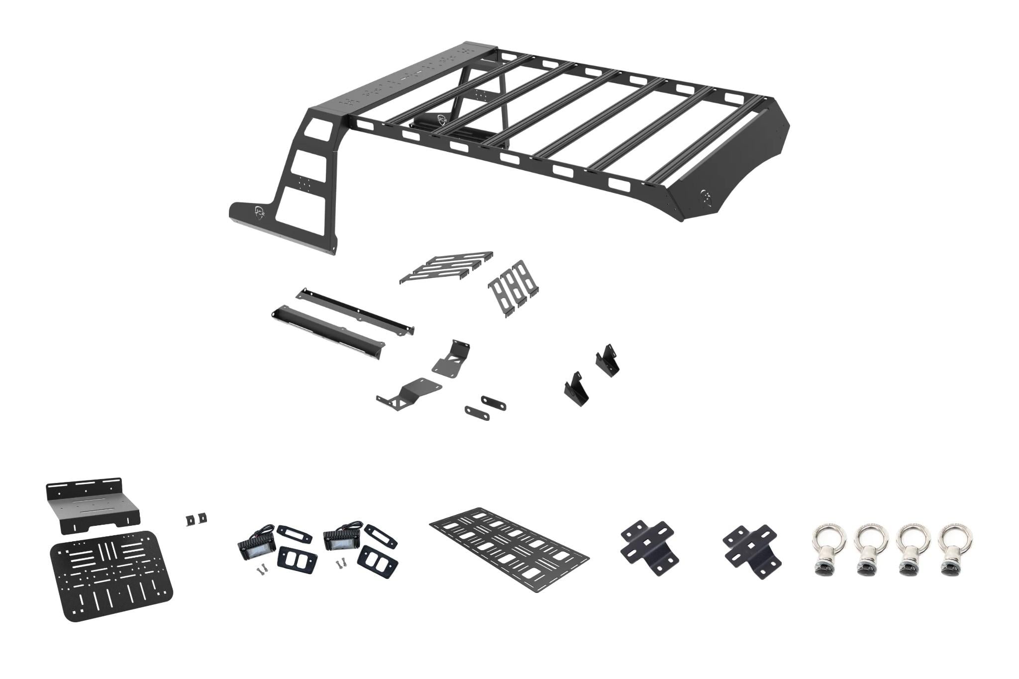 Roof Rack Bundle | Ford Bronco 4 Door Soft Top (21+)