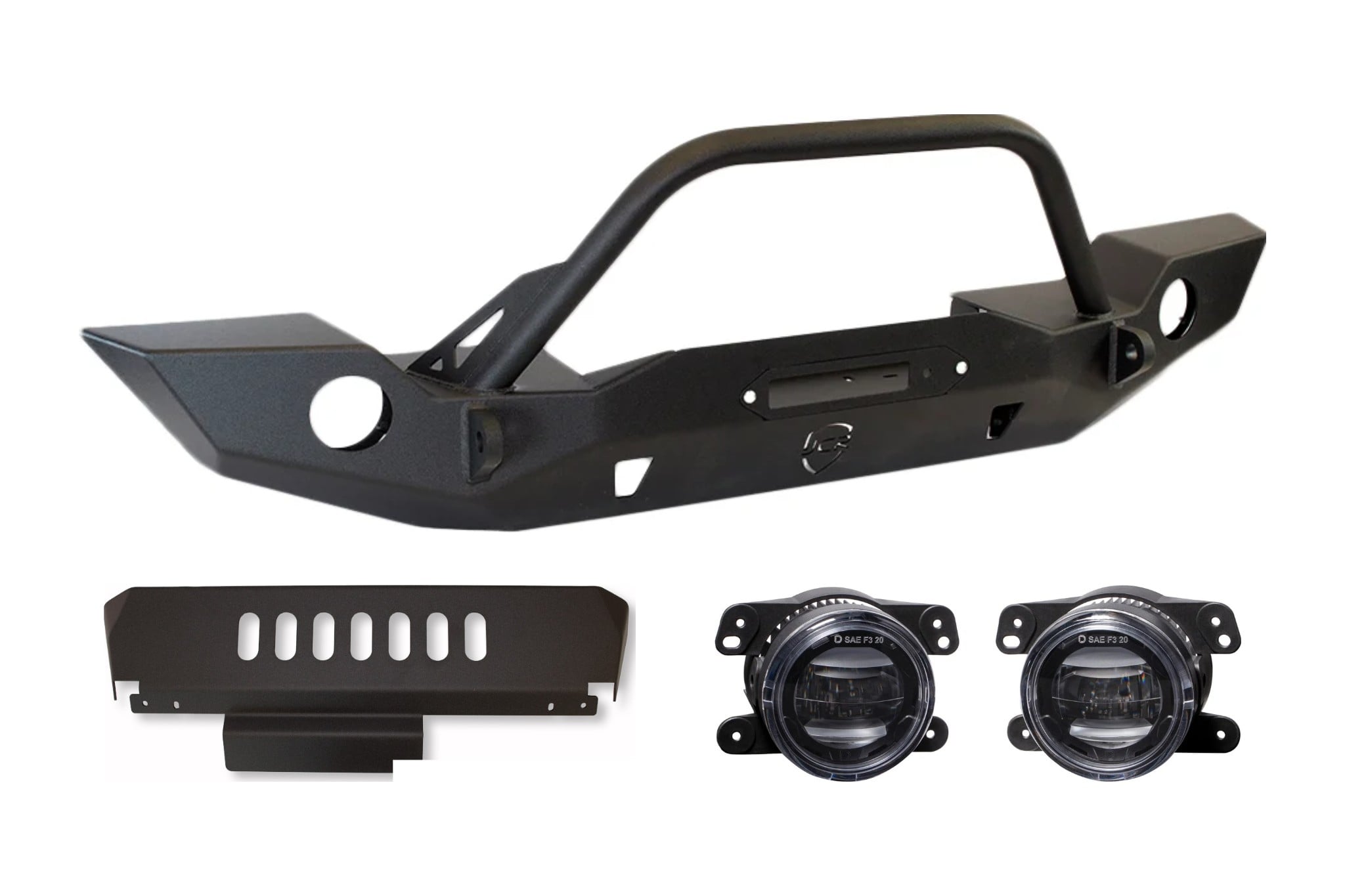 Vanguard Front Bumper Bundle | Jeep Wrangler JK (07-18)