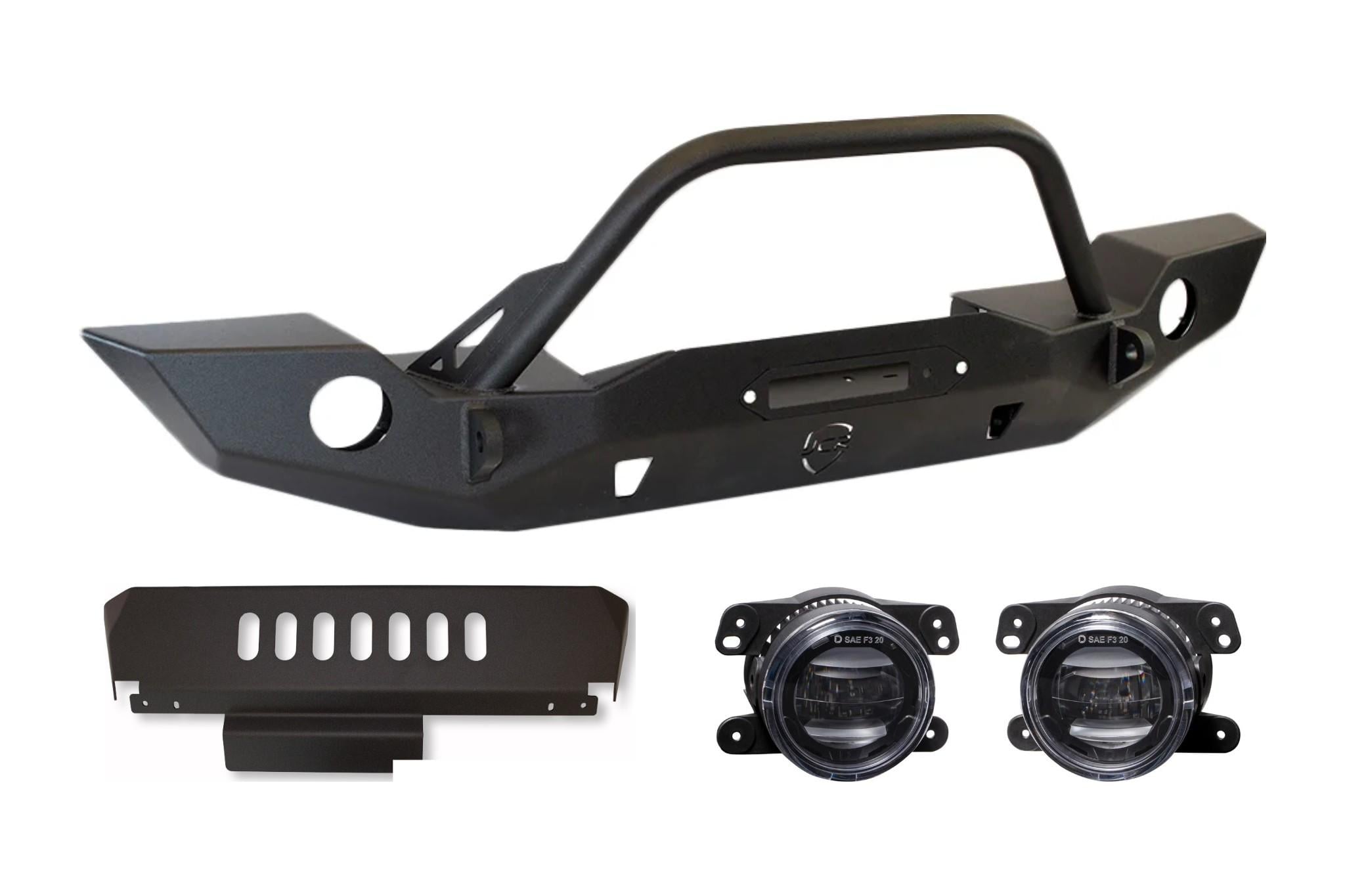 Vanguard Front Bumper Bundle | Jeep Wrangler JK (07-18)