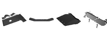 Skid Plate Bundle | Jeep Wrangler JKU 4 Door (07-18)