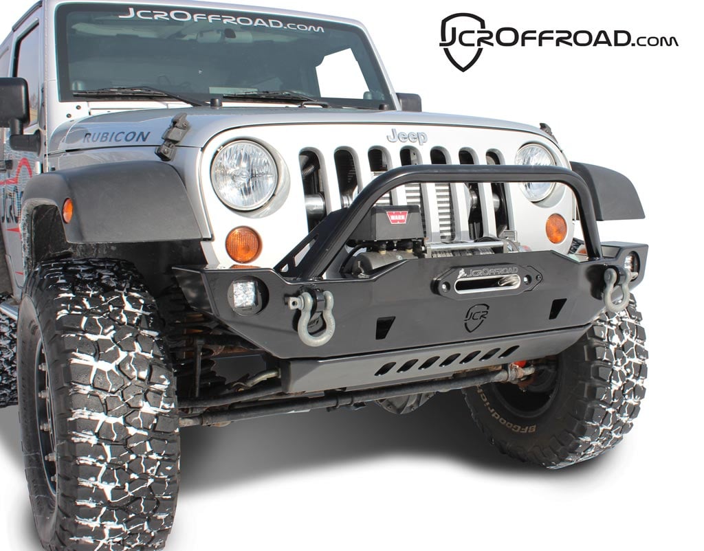 Mid-width Front Bumper | Crusader | Jeep Wrangler JK (07-18)
