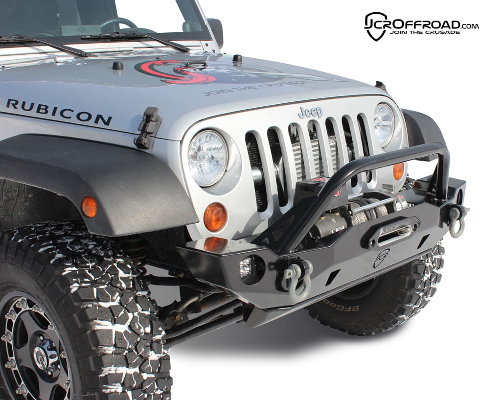 Mid-width Front Bumper | Crusader | Jeep Wrangler JK (07-18)