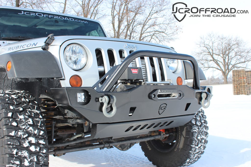 Mid-width Front Bumper | Crusader | Jeep Wrangler JK (07-18)