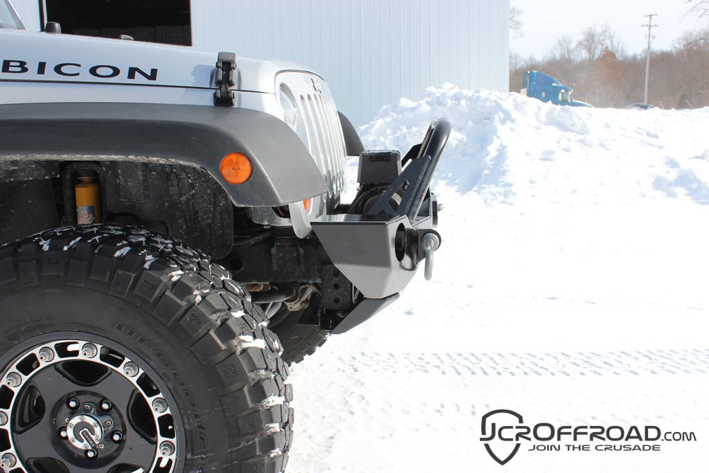 Mid-width Front Bumper | Crusader | Jeep Wrangler JK (07-18)
